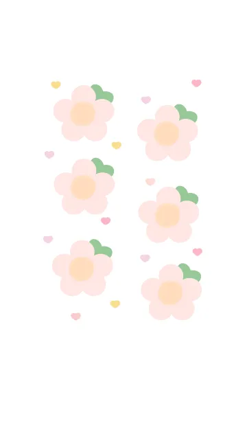 [LINE着せ替え] Lovely mini flower 72 :)の画像1