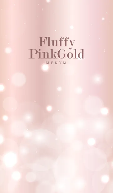 [LINE着せ替え] Fluffy Pink Gold. 28 -MEKYM-の画像1