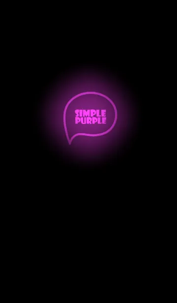 [LINE着せ替え] Purple Neon Theme vr.2 (jp)の画像1