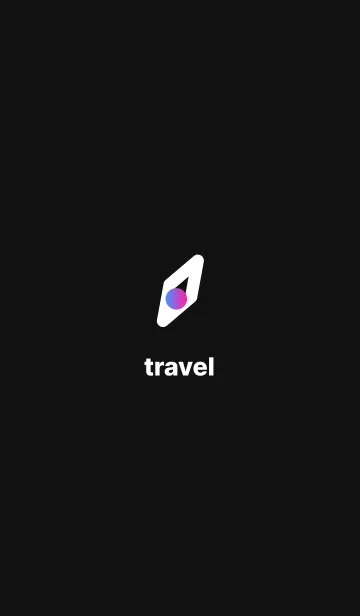 [LINE着せ替え] Travel Berry - Black Themeの画像1