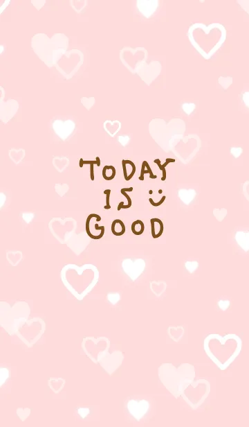 [LINE着せ替え] スマイル-ハートたくさん14-の画像1