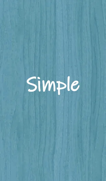 [LINE着せ替え] シンプルな木-青いの画像1