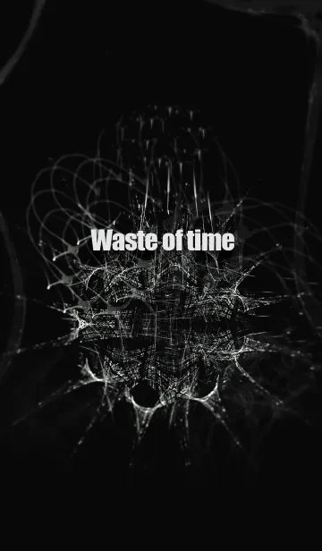 [LINE着せ替え] Waste of timeの画像1