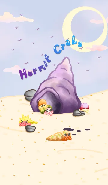 [LINE着せ替え] Hermit Crabsの画像1