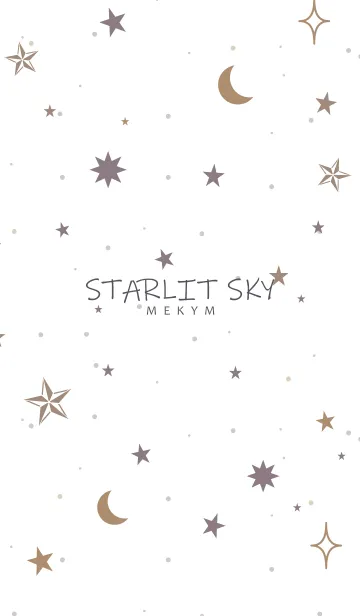 [LINE着せ替え] STARLIT SKY -MEKYM- 3の画像1