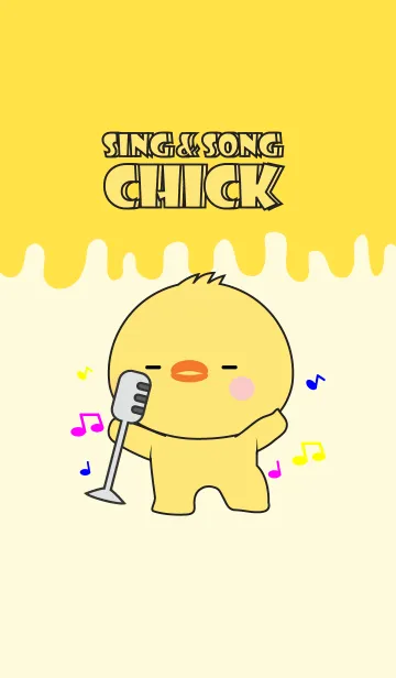 [LINE着せ替え] Sing & Song Chick Theme (jp)の画像1
