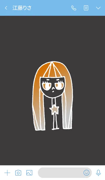 [LINE着せ替え] neck lady deep 4の画像3