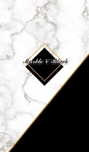 [LINE着せ替え] Marble & Blackの画像1