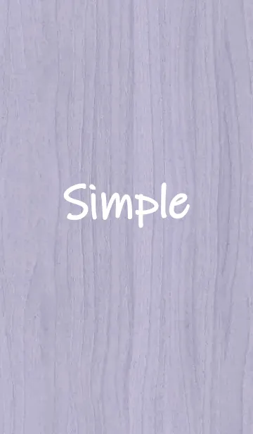 [LINE着せ替え] シンプルな木-紫のの画像1