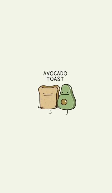 [LINE着せ替え] AVOCADO TOAST #1 +の画像1