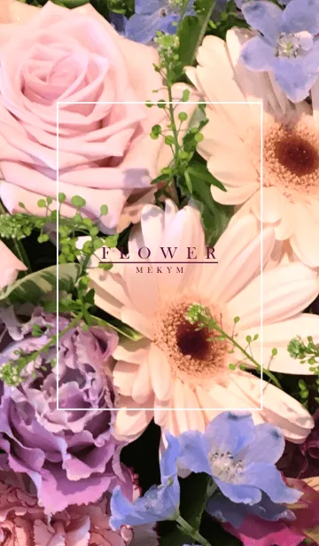 [LINE着せ替え] FLOWER -beautiful- 16の画像1