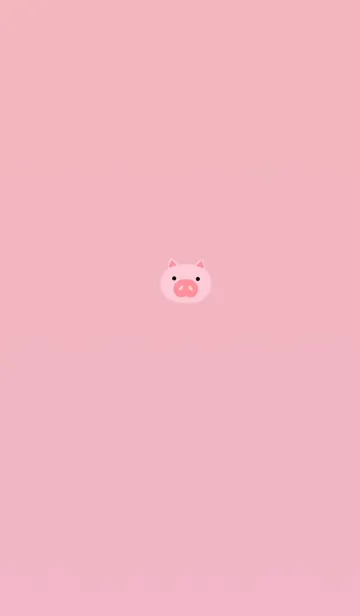 [LINE着せ替え] Simple pig 100の画像1