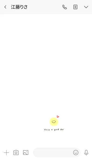 [LINE着せ替え] 水彩。スマイル。ハート。の画像3