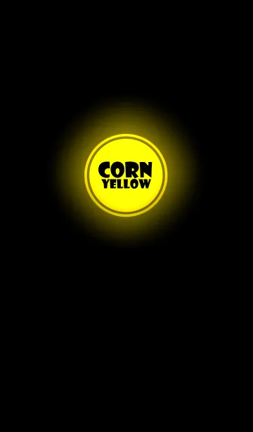 [LINE着せ替え] Corn Yellow In Black v.6 (jp)の画像1