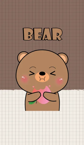 [LINE着せ替え] Minamal Bear 2 (jp)の画像1