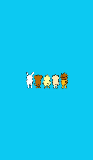 [LINE着せ替え] ずんぐりオールスターズきせかえの画像1