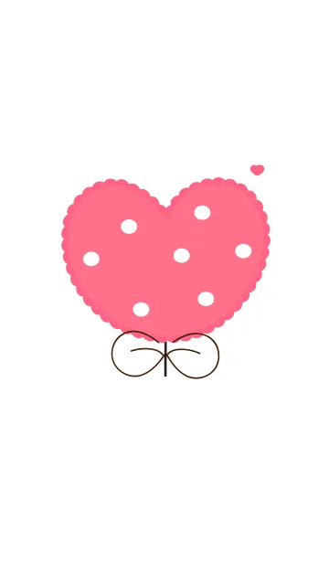 [LINE着せ替え] Lovely heart flower 34の画像1