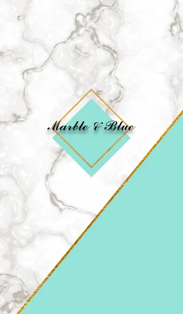 [LINE着せ替え] marble & blueの画像1