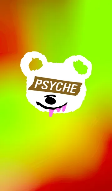 [LINE着せ替え] サイケ ベアー 5の画像1