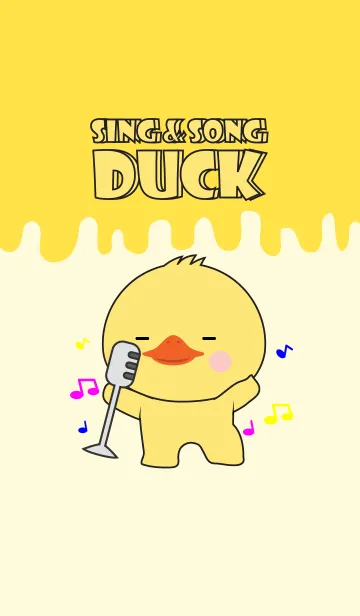 Sing & Song Duck Theme (jp)の着せ替えメイン画像