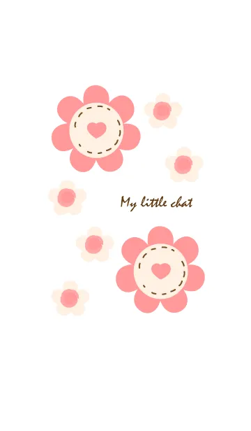 [LINE着せ替え] vintage flower theme 19の画像1