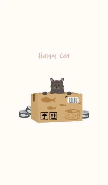 カートンのように（トラ猫）の着せ替えメイン画像