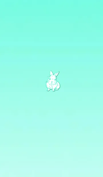 [LINE着せ替え] Simple and realistic rabbit 5の画像1