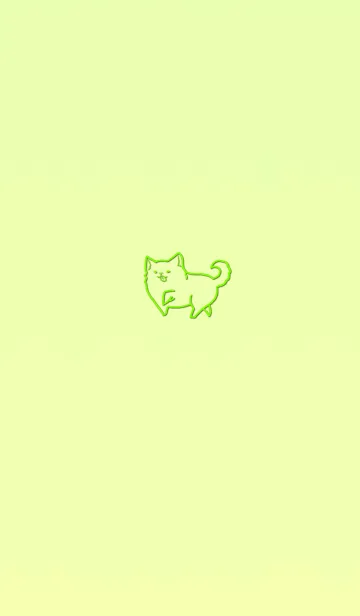 [LINE着せ替え] Simple cute lucky dog 3の画像1