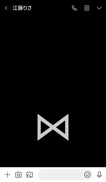 [LINE着せ替え] シンプル リボン 027の画像3