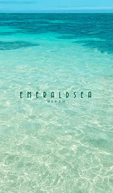 [LINE着せ替え] - EMERALD SEA - 8の画像1