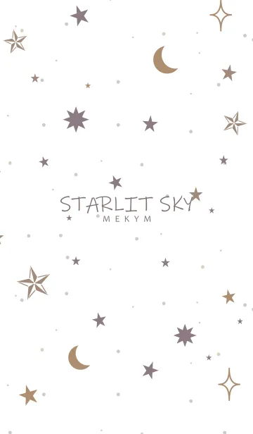 [LINE着せ替え] STARLIT SKY -MEKYM- 4の画像1