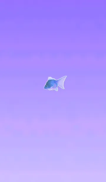[LINE着せ替え] Lucky Goldfish Simple 17の画像1