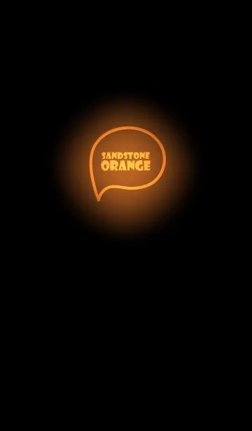 [LINE着せ替え] Sandstone Orange Neon Theme vr.2 (jp)の画像1