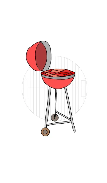 [LINE着せ替え] Barbecue themeの画像1