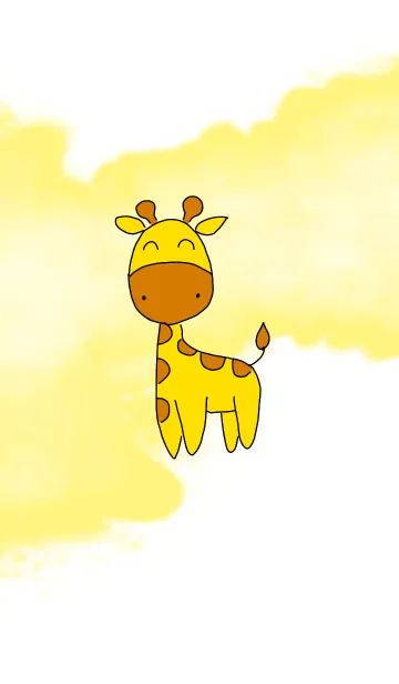 [LINE着せ替え] Minimal giraffe themeの画像1