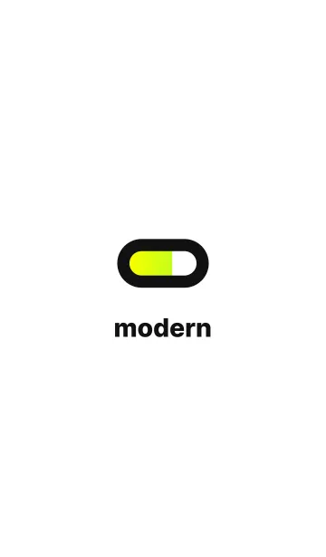 [LINE着せ替え] Modern Lemon I - White Themesの画像1