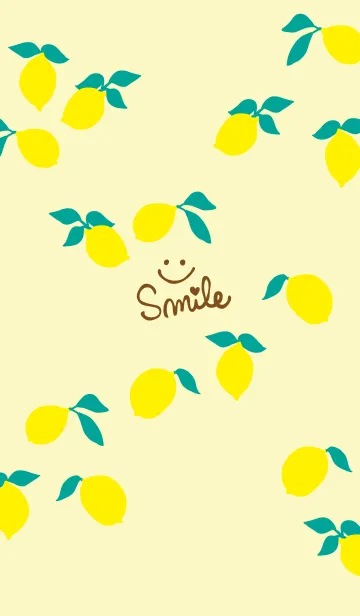 [LINE着せ替え] レモン 黄色の画像1