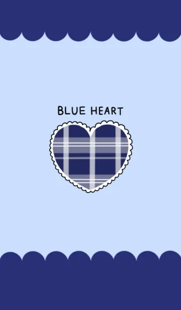 [LINE着せ替え] 量産型みずいろハート♡LIGHT BLUE HEARTの画像1