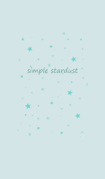 simple stardust**turquoiseの着せ替えメイン画像