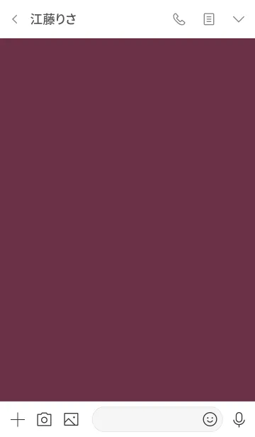 [LINE着せ替え] 大人のシンプルハート =burgundy*=の画像3