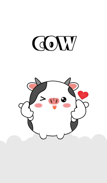 [LINE着せ替え] Emotion Love You Cow (jp)の画像1