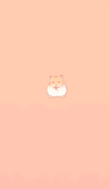 [LINE着せ替え] Hamster cute simpleの画像1
