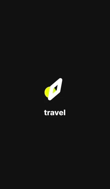 [LINE着せ替え] Travel Lemon O - Black Themeの画像1