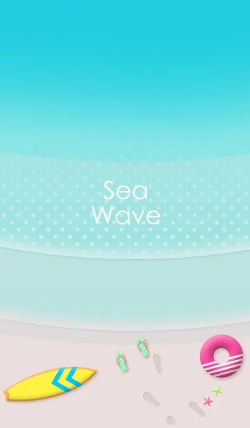 [LINE着せ替え] Sea Waveの画像1