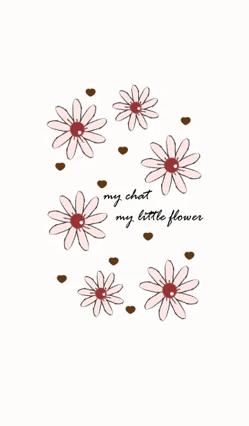 [LINE着せ替え] little flower in vintage style 32の画像1