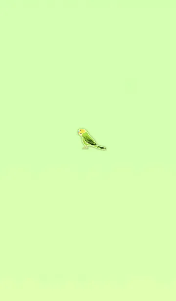 [LINE着せ替え] Simple lucky parakeetの画像1