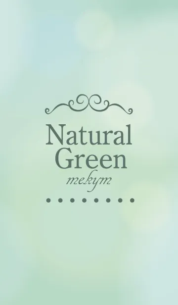 Natural Green 21 -MEKYM-の着せ替えメイン画像