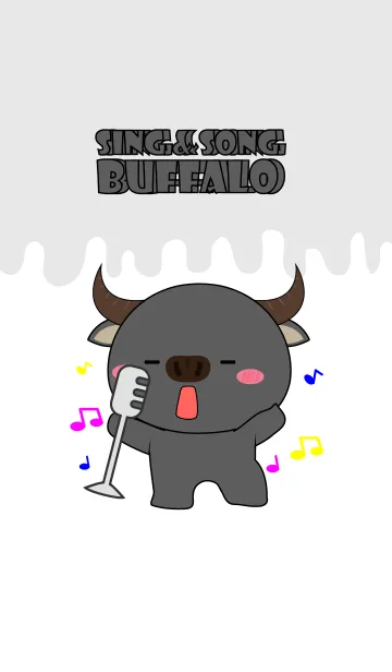 [LINE着せ替え] Sing & Song Buffalo Theme (jp)の画像1