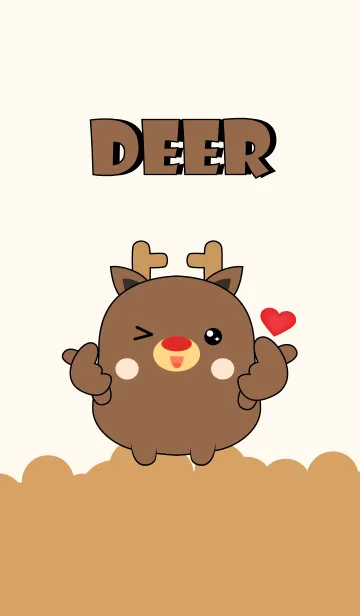 [LINE着せ替え] Emotion Love You Deer (jp)の画像1