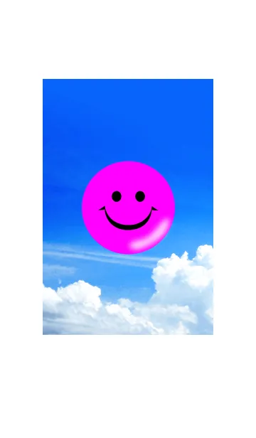 [LINE着せ替え] summer smile sky blue 2の画像1